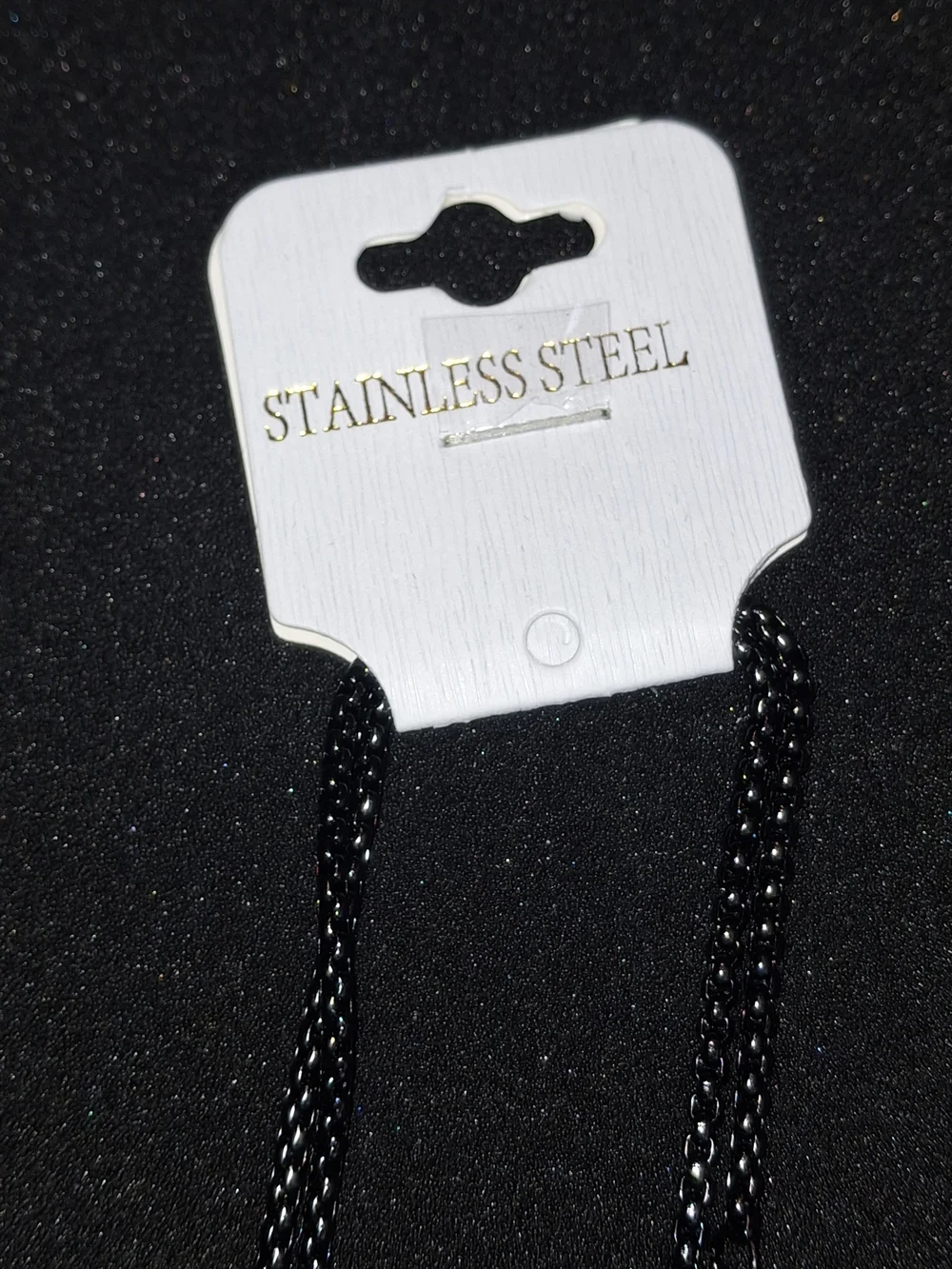 Scripture Cross Pendant Necklace in Black and Silver